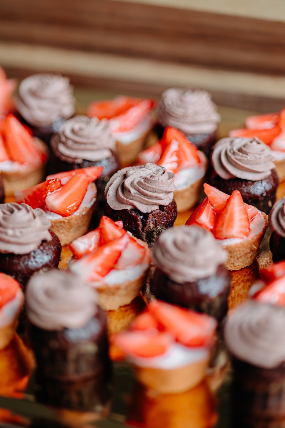 Mignardises sucrées pour réception
