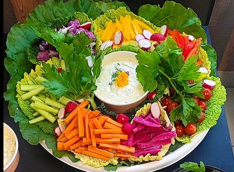 Corbeille de crudités — 10 personnes